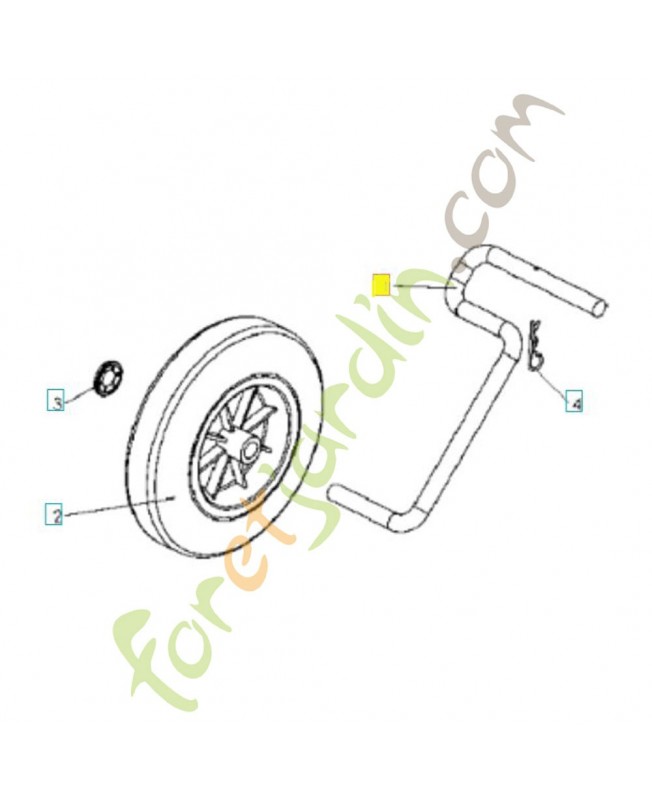 Support 577448001. Pièce de rechange Husqvarna