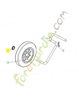 Rondelle 577463101. Pièce de rechange Husqvarna