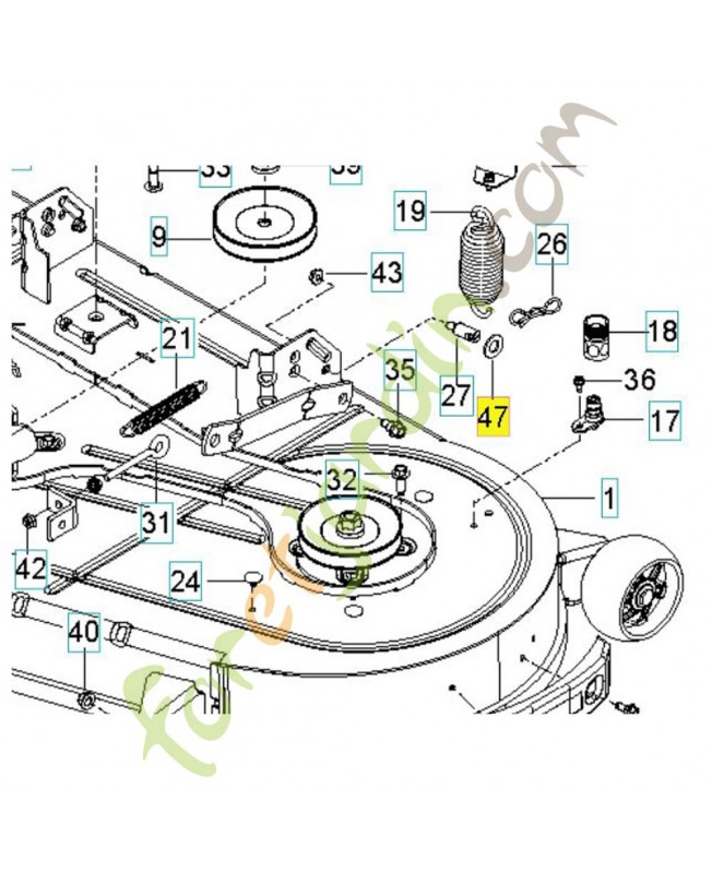 Rondelle zinque 819191912