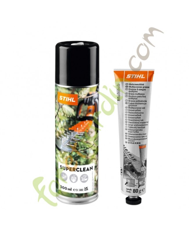 Kit d'entretien et de nettoyage. Pièces détachées stihl Care & Clean STIHL kit HS n°6