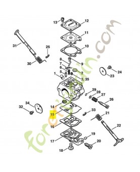 Membrane de pompe Stihl réf. 1121-121-4801