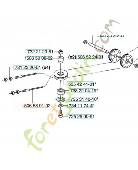 Cable rider 110mm