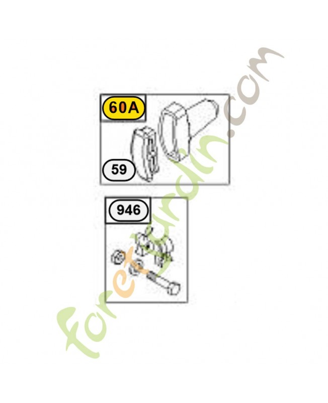 393152 Poignee de demarrage