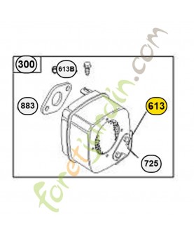 691416 Vis 0003-000-0824. Pièce de rechange pour moteur thermique Briggs et Straton