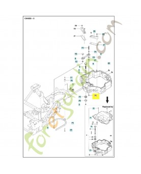 Bride 576645705. Pièce de rechange Husqvarna