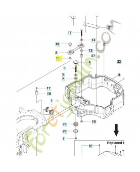 Pivot 579249701. Pièce de rechange Husqvarna