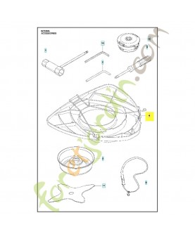 Protection transport 544359101. Pièce de rechange Husqvarna