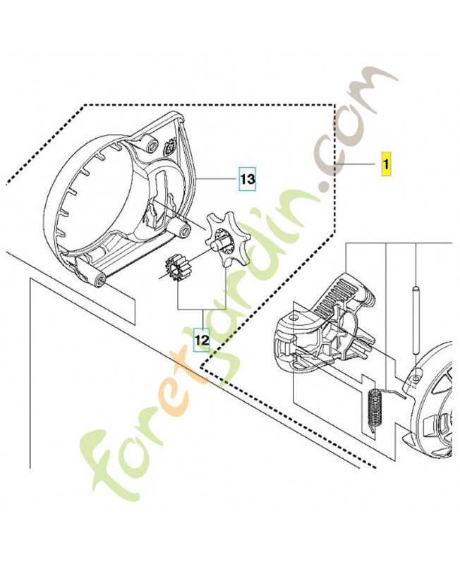 carter d'embrayage complet