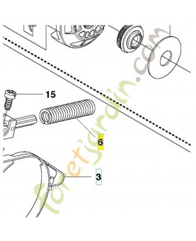 Ressort de frein référence 505892601