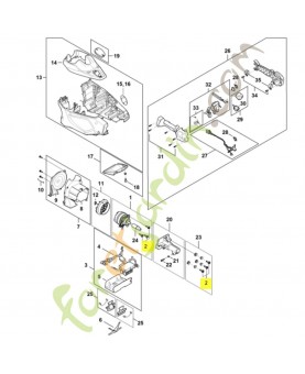 Vis is-dg 5x20 0000-951-1100. Pièce de rechange Sithl / Vicking