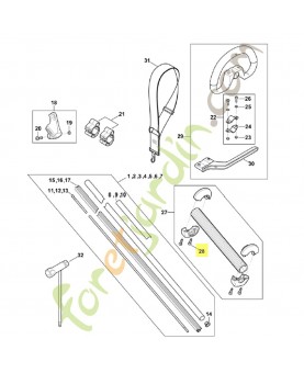 Vis cylindrique is-p5x16 9074-477-4130. Pièce de rechange Sithl 