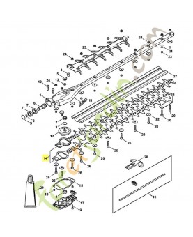 Jeu de couteaux 4243-710-6004. Pièce détachée Stihl / Vicking