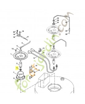 Buse gas-oil re 661/961 4752-523-0800. Pièce détachée Stihl / Vicking