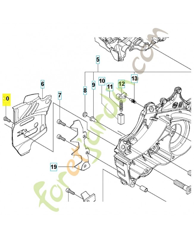 Vis référence 525887401 husqvarna