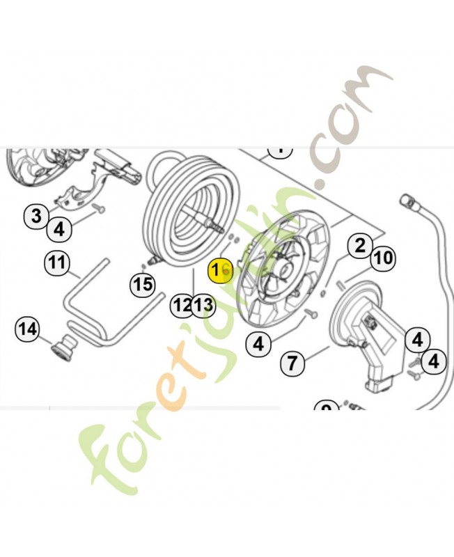 Joint torique 9645-948-7402 Pièce détachée Stihl / Vicking