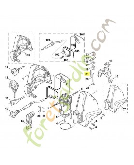 Ressort 7 x 22 x 0,8 6010-647-2400. Pièce de rechange Sithl / Vicking