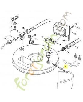Thermofusible 4752-522-0300. Pièce détachée Stihl / Vicking