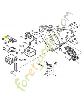 Relais 4752-430-3100. Pièce détachée Stihl / Vicking