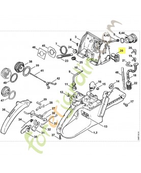 Douille 1122-123-7503. Pièce de rechange Sithl / Vicking