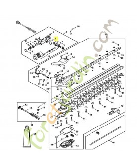 Anneau 4243-642-8201. Pièce détachée Stihl / Vicking