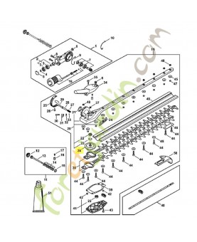 Excentrique 4243-640-1600. Pièce détachée Stihl / Vicking