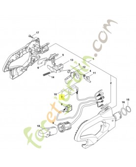 Module électronique 4869-430-1410. Pièce détachée Stihl / Vicking