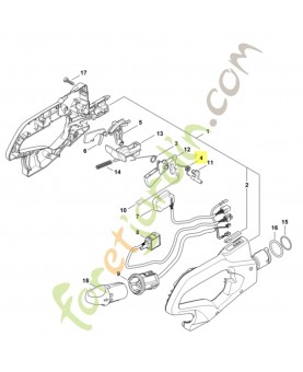 Ressort coudé 4866-182-4500 stihl