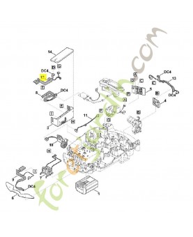 Cable ruban 6309-440-3000. Pièce de rechange Sithl / Vicking
