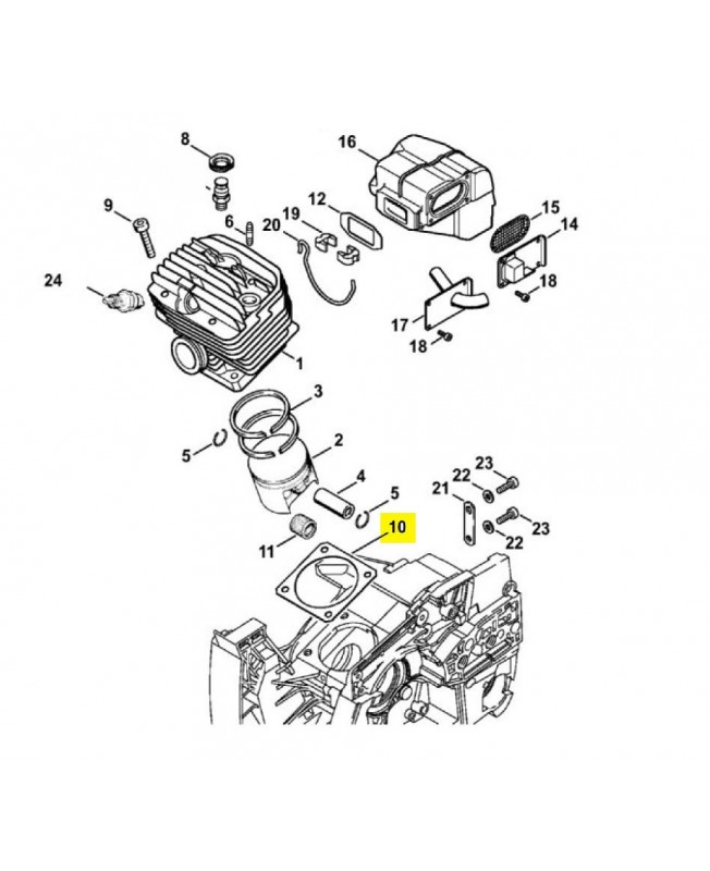 Joint 1124-029-2310 stihl