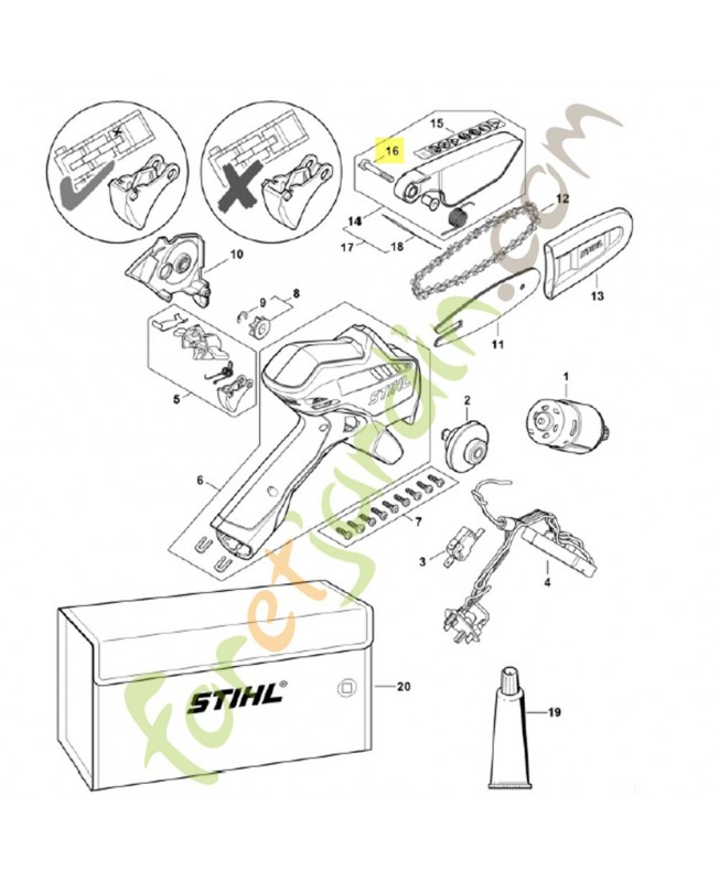 Vis cylindrique is-p5x34 9074-477-4148. Pièce de rechange Sithl / Vicking