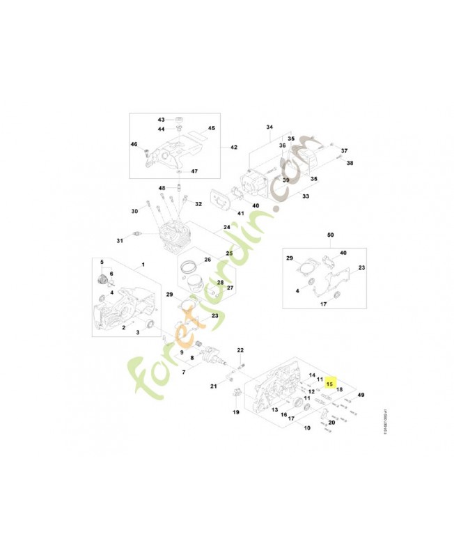 Soupape 1124-640-9100. Pièce de rechange Sithl / Vicking