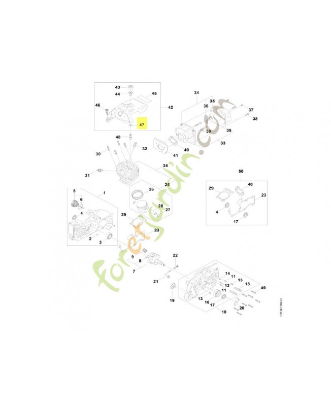 Rondelle 1124-084-3000. Pièce détachée Stihl / Vicking