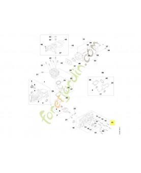 Vis cylindrique is m5 x 28 9022-341-0900. Pièce de rechange Sithl / Vicking
