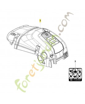 Capot de cylindre complet