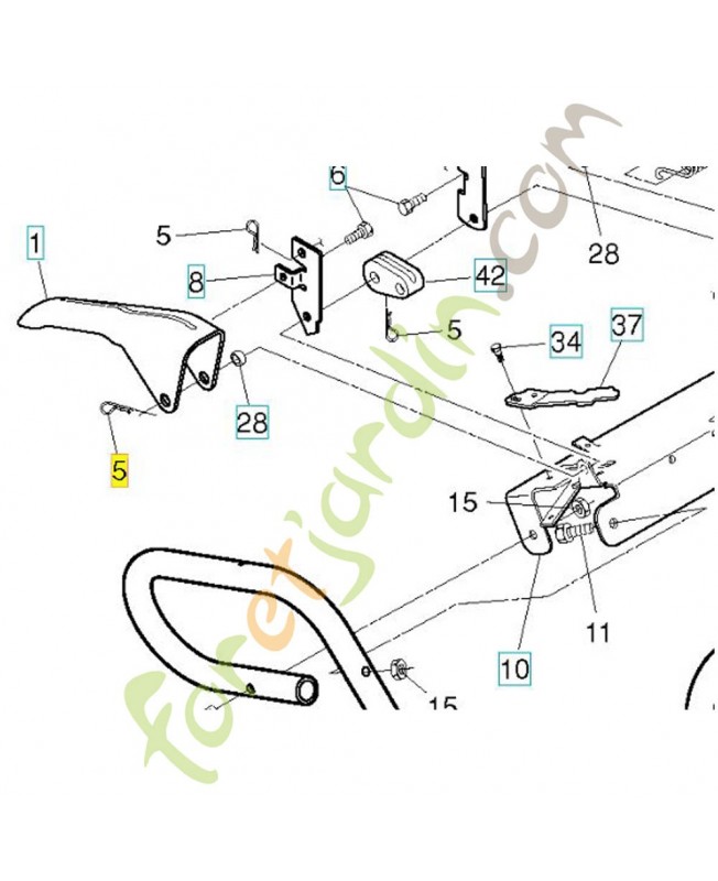 Goupille "beta" référence 532169675