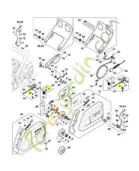 Ressort 0000-997-0629. Pièce de rechange Sithl / Vicking