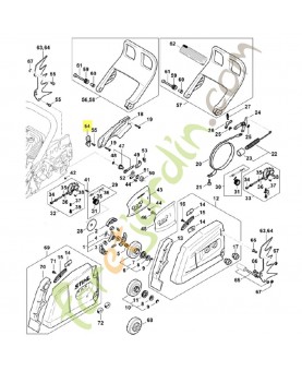 Chasse copeaux 1124-664-3600. Pièce de rechange Sithl / Vicking