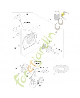 Cordon elast dia 4,5 mm 0000-930-2268. Pièce de rechange Sithl / Vicking