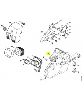 Carburateur wg 12 stihl ref. 1124-120-0611