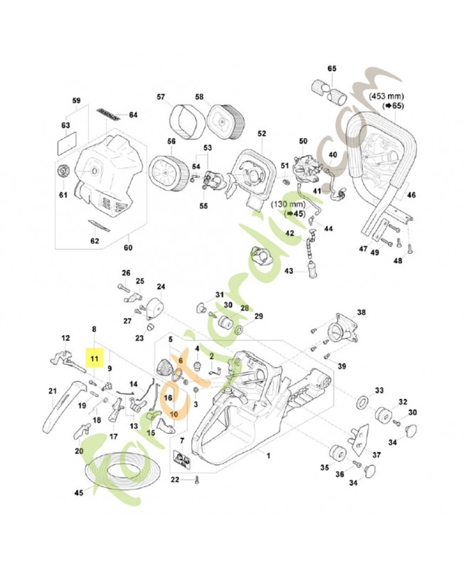 Vis parker isp 4 x 19 9074-478-3076. Pièce de rechange Sithl / Vicking