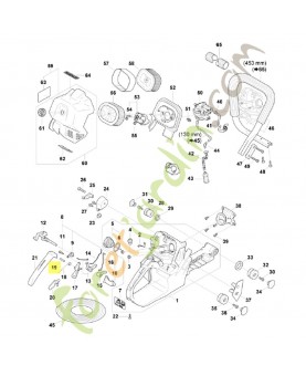 Goupille cylindrique 5x24 9371-470-2640. Pièce de rechange Sithl / Vicking 