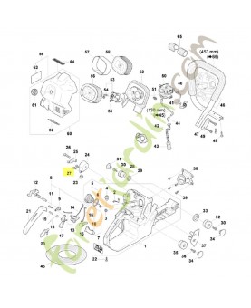 Vis cylindrique is-m5x12 9022-341-0962 stihl