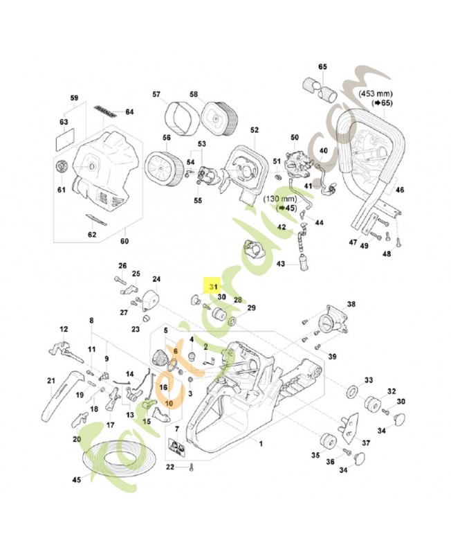 Bouchon Stihl Réf : 1119-791-7306