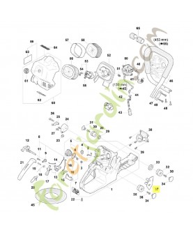 Douille 1124-123-7503. Pièce détachée Stihl / Vicking