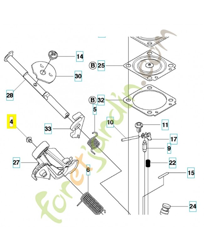 Vis 502078401. Pièce de rechange Husqvarna Vis 502078401. Pièce de rechange Husqvarna