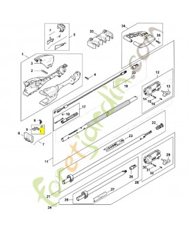 Ressort 0000-997-2201 Pièce détachée Stihl / Vicking