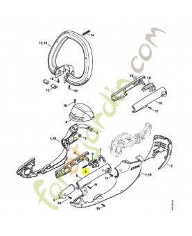 Ressort de pression 4812-716-2404. Pièce de rechange Sithl / Vicking