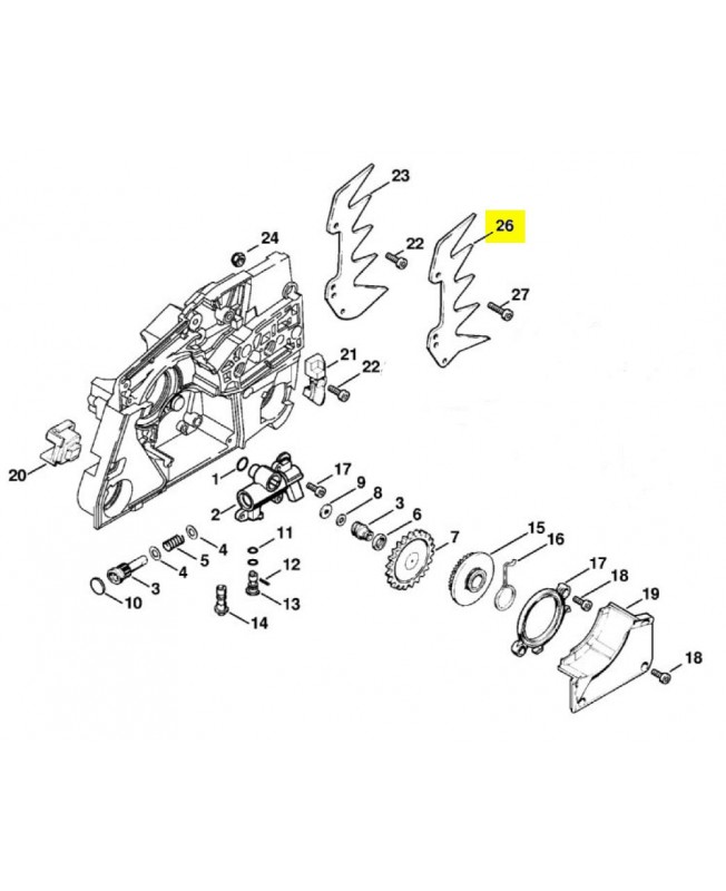 Griffe 1124-664-0506 stihl