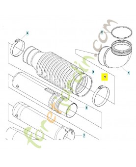 Clips 544274101. Pièce de rechange Husqvarna référence 544274101