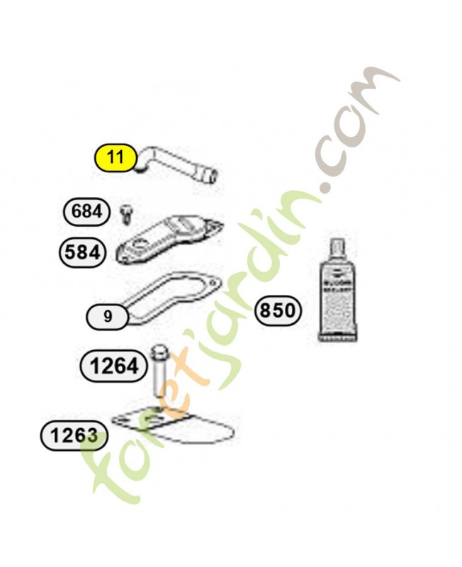 794683 Tube reniflard 794683 Tube reniflard
